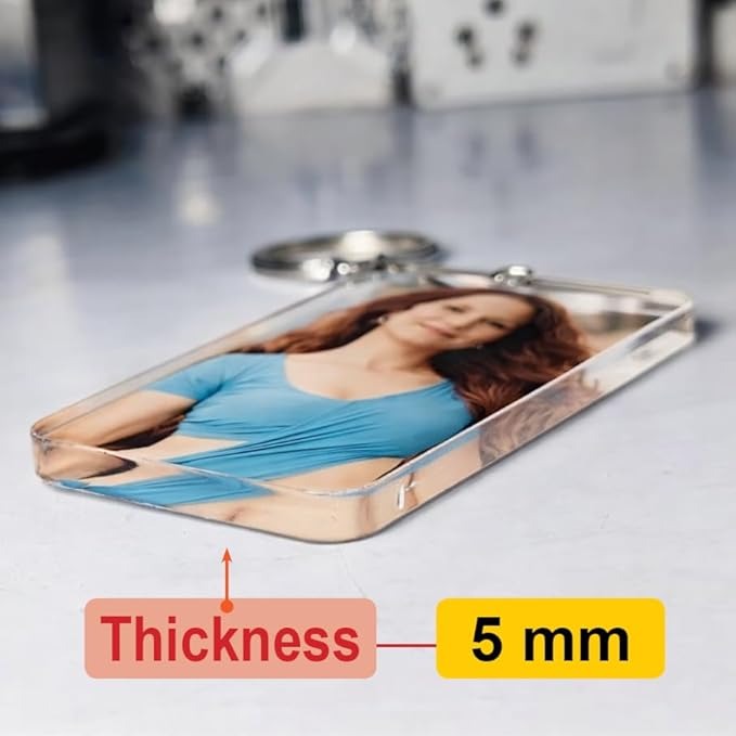 Acrylic Photo Keychains — preview 5