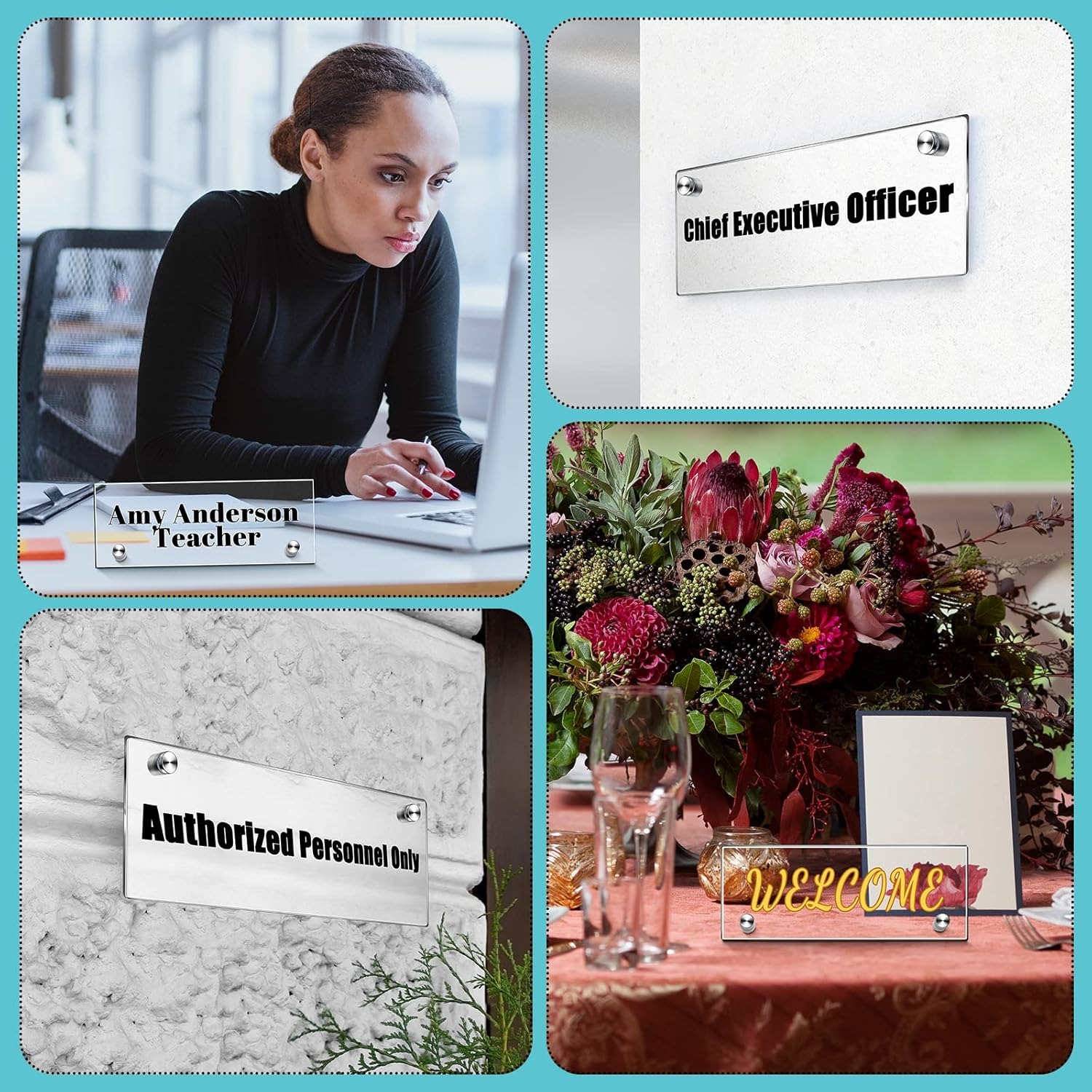 Acrylic Desk Plaques — preview 7