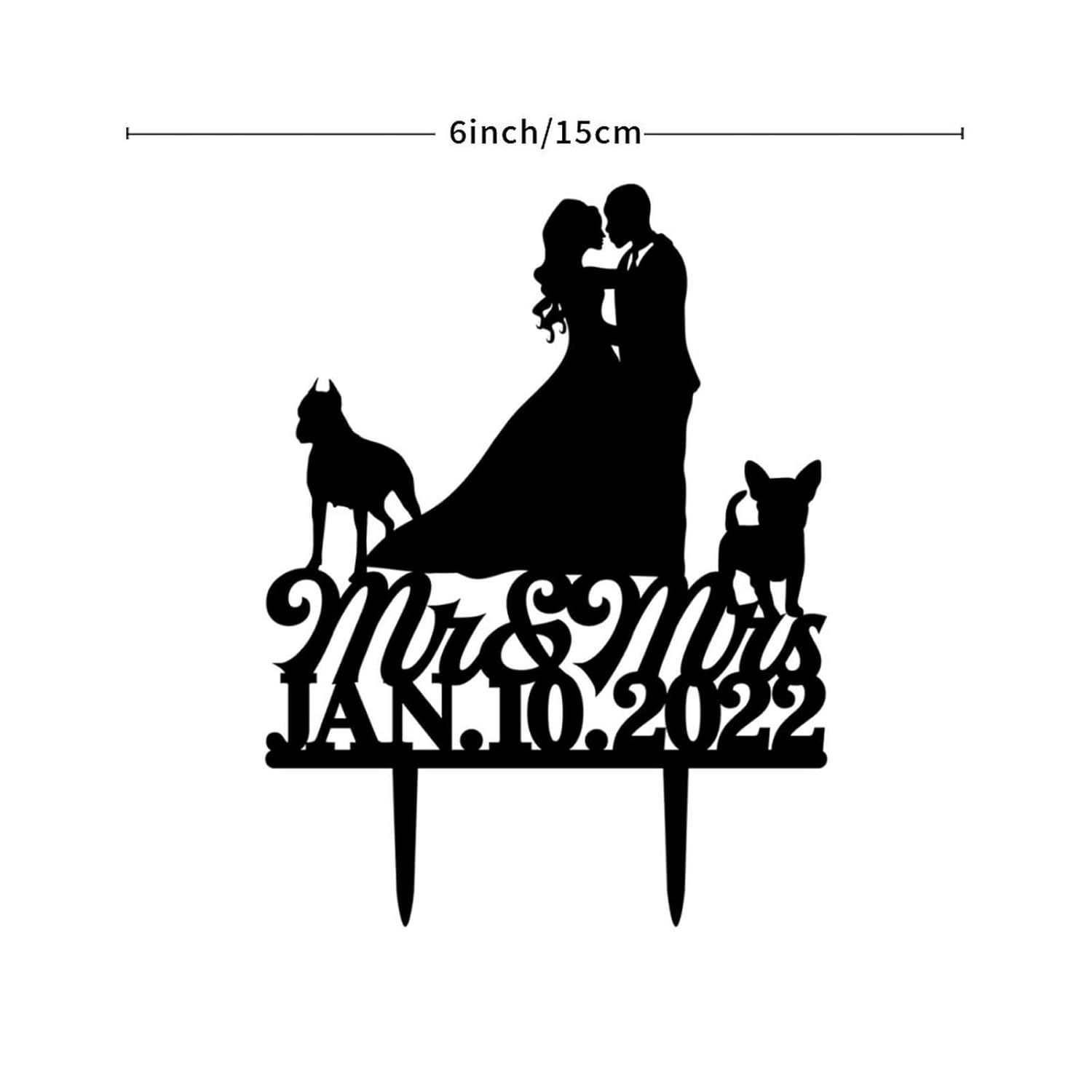 Acrylic Cake Toppers — preview 4