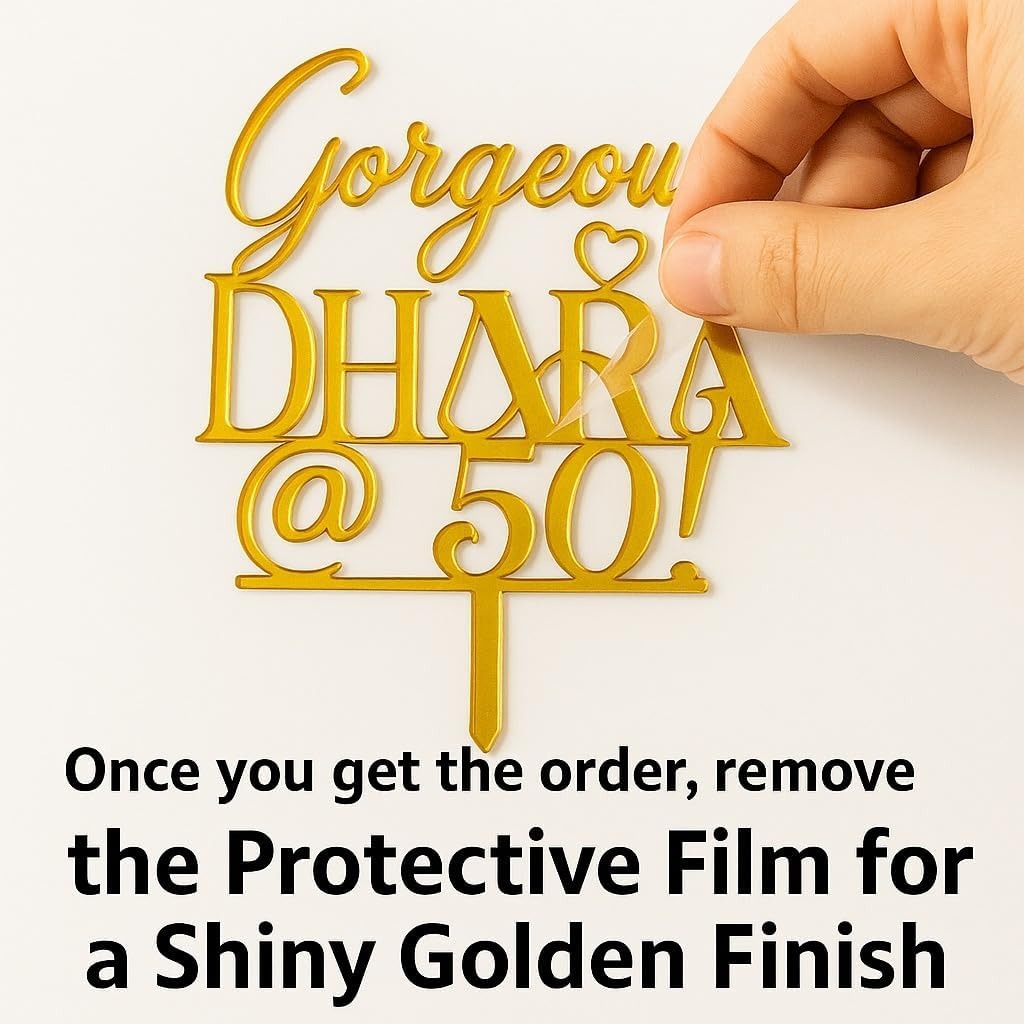 Acrylic Cake Toppers — preview 12