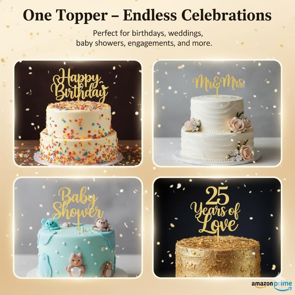 Acrylic Cake Toppers — preview 13